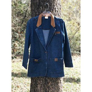 Vintage Denim Blazer